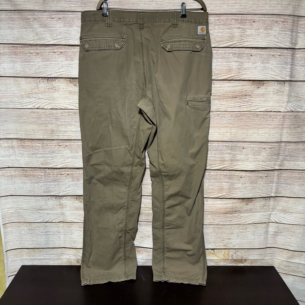 Carhartt Relaxed Fit Work Pants Men's‎ 38x36 Tan Durable Utility Workwear - Picture 7 of 11